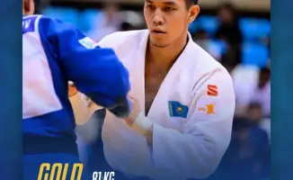 Завоевание золота Жалгаса Кайроллы на Qazaqstan Barysy Grand Slam: новый этап в карьере казахстанского дзюдоиста