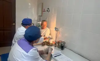 Ветераны на приеме: здоровье под охраной!