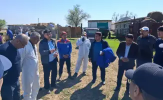 Вице-министр сельского хозяйства Амангалий Бердалин проверил профилактические мероприятия в Западно-Казахстанской области