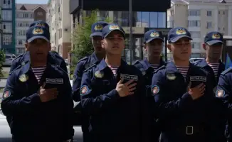 Жетісу: мурал в честь Дня защитника Отечества
