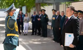 Поздравление военнослужащих 5518-й воинской части с Днем защитника Отечества