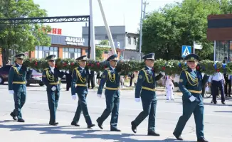 Арысь: Патриотическое мероприятие укрепляет связь поколений и уважение к ветеранам