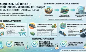 Топливный щит: нацпроект укрепит угольную генерацию в логистическом пространстве