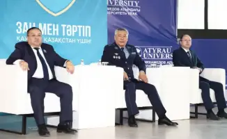 Форум по правовой культуре и безопасности молодежи в Атырау с участием студентов