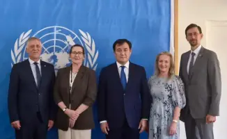 Посещение заместителя министра иностранных дел Казахстана Офиса добрых услуг ООН на Кипре: акцент на гуманитарное сотрудничество и диалог
