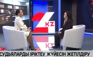 Жанат Оспанова о важности формирования независимого судейского корпуса в программе «Сұхбат» на телеканале «24KZ»