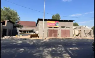 Снос незаконного автосервиса завершён в Алматы