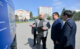 Реконструкция площади в Семее стартовала